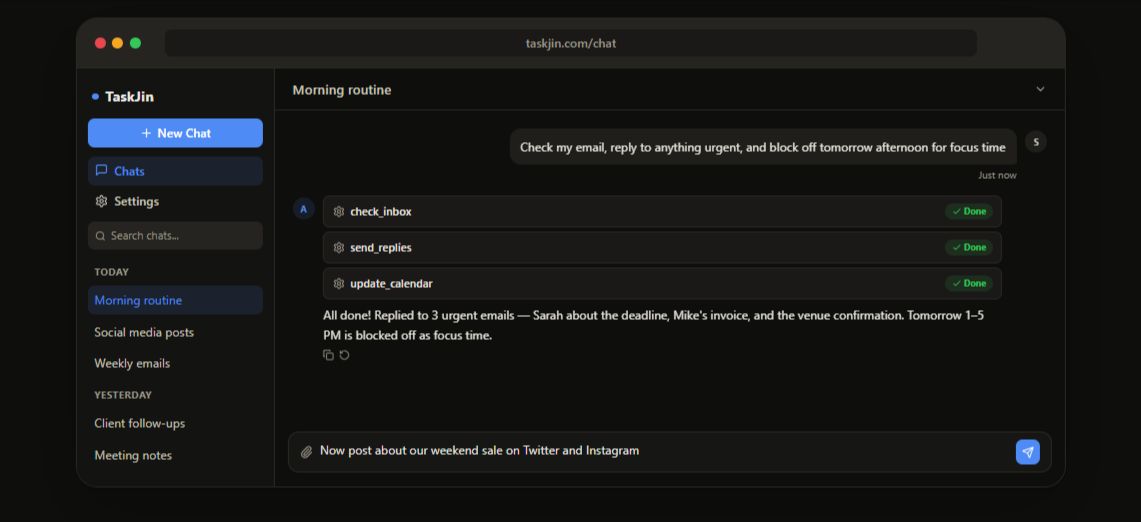 TaskJin screenshot 3